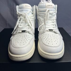 Amiri Amiri Skel Top High 'Triple White' Men’s size 43